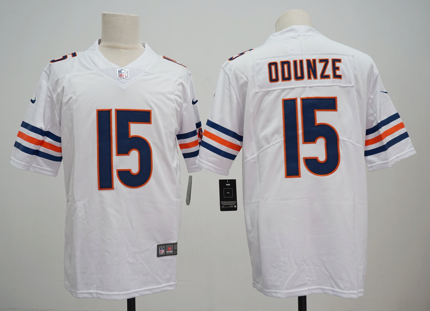 Chicago Bears White Team Game Jersey