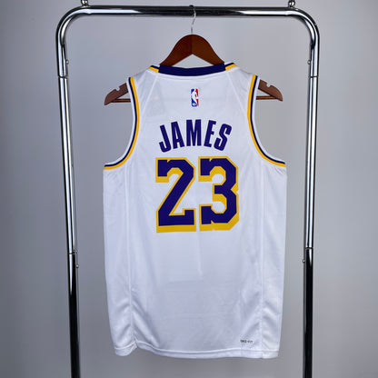 Los Angeles Lakers 22-23 White Association Edition Swingman Jersey