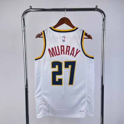 Denver Nuggets Association Edition White Swingman Jersey