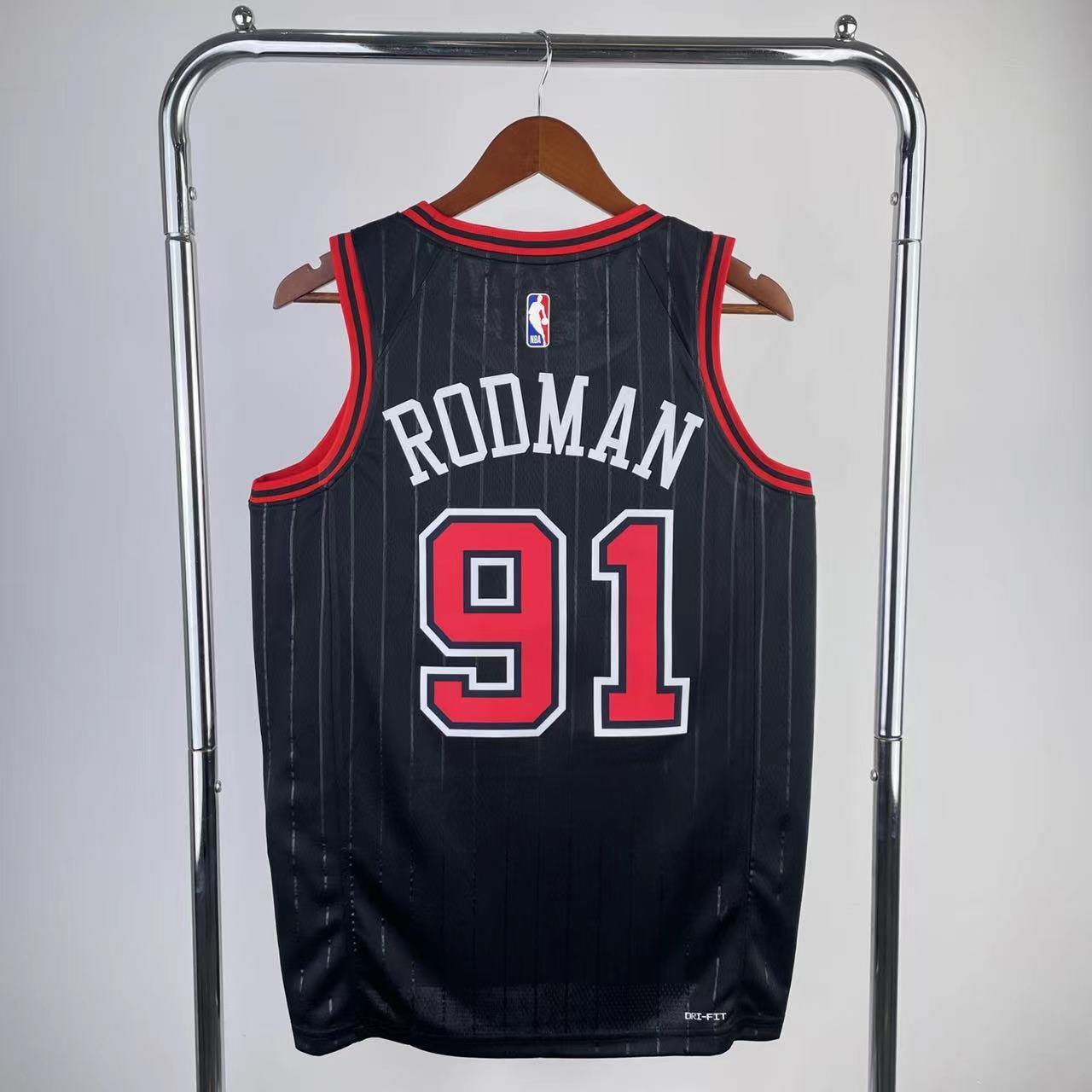 Chicago Bulls Black Swingman Statement Edition Jersey