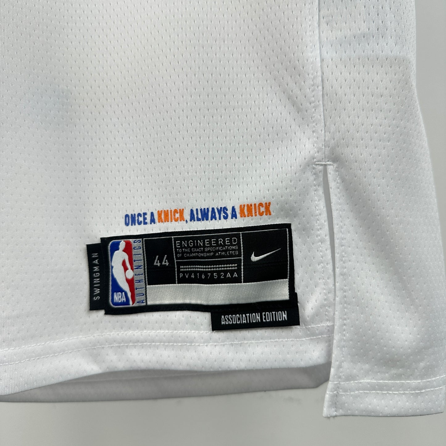 New York Knicks 24-25 White Association Edition Swingman Jersey
