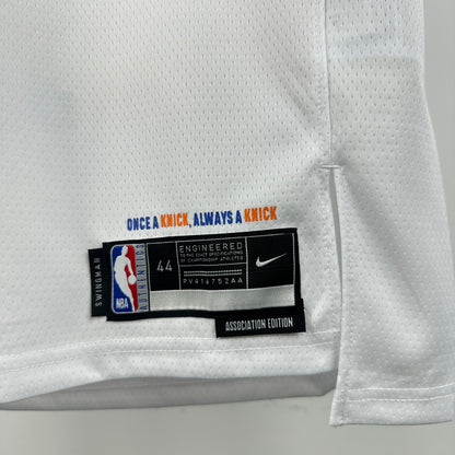 New York Knicks 24-25 White Association Edition Swingman Jersey