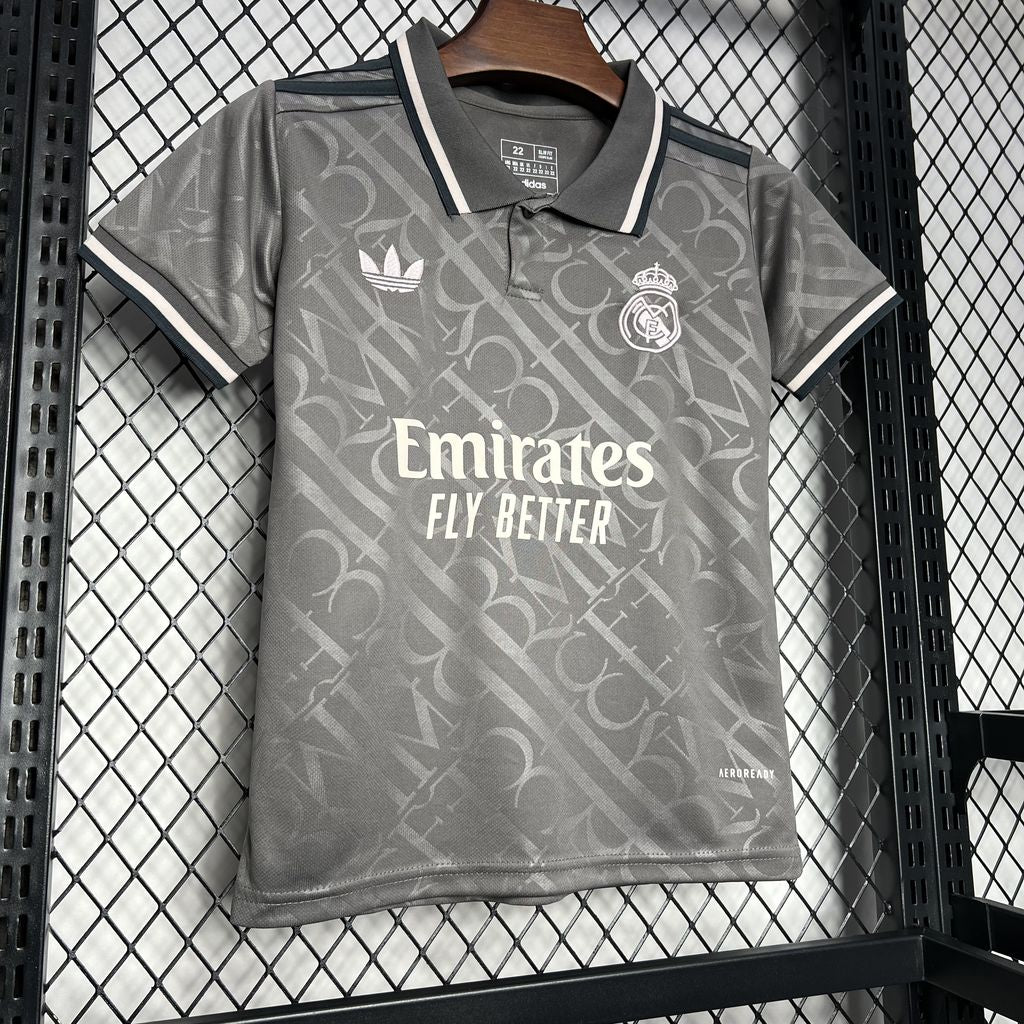 Real Madrid 24-25 Third Kid's Kit