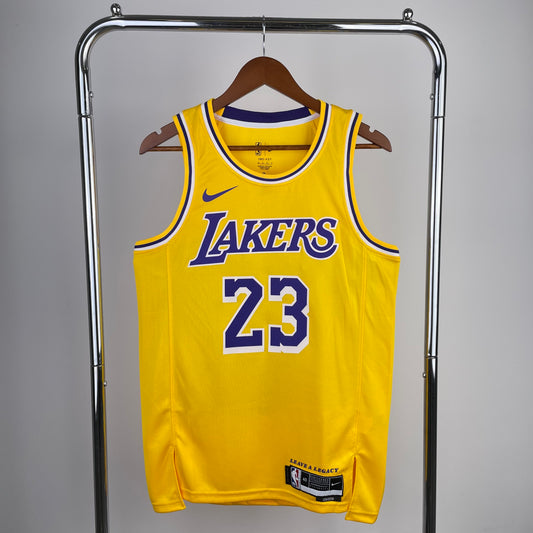 Los Angeles Lakers Icon Edition Yellow Swingman Jersey