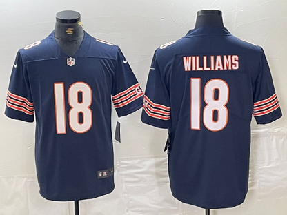 Chicago Bears Navy Team Game Jersey
