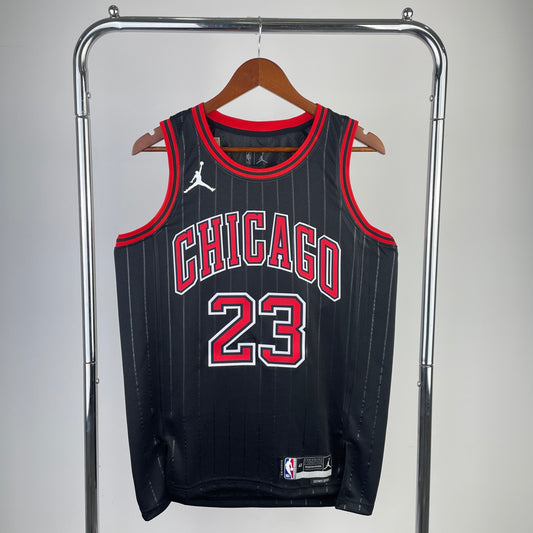 Chicago Bulls Black Swingman Statement Edition Jersey
