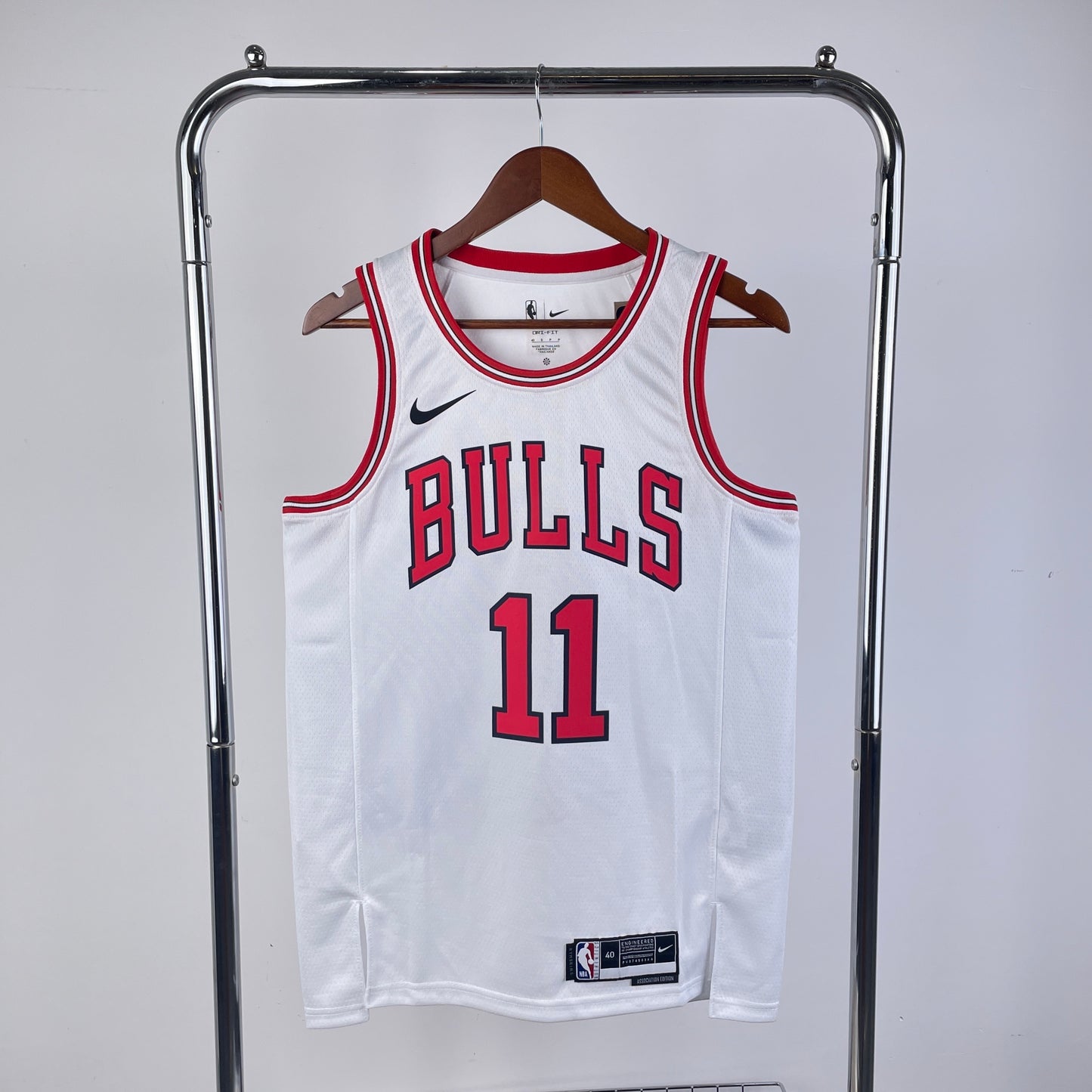 Chicago Bulls White Home Icon Edition Jersey