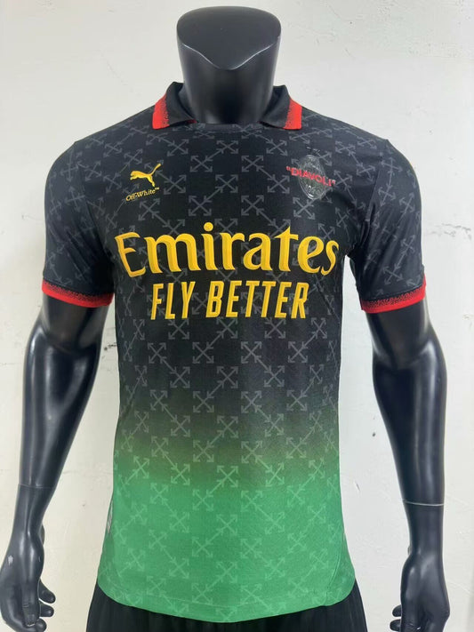 AC Milan x Off-White "Black and Green" Special Jersey