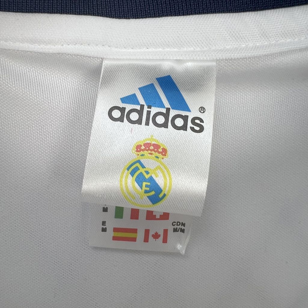 Real Madrid 00-01 Home Retro Jersey