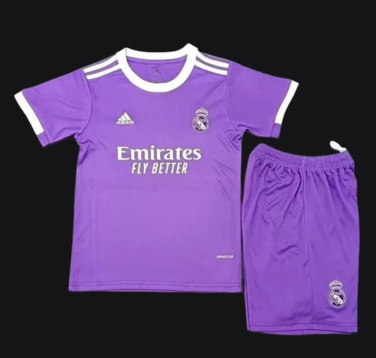 Real Madrid 16-17 Away Kid's Retro Kit