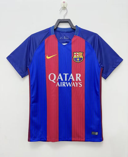 FC Barcelona 16-17 Home Retro Jersey