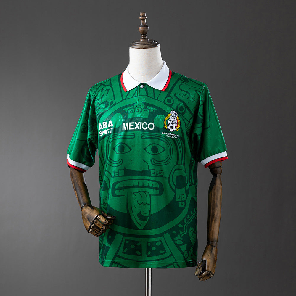 Mexico 1998 Home Retro Jersey
