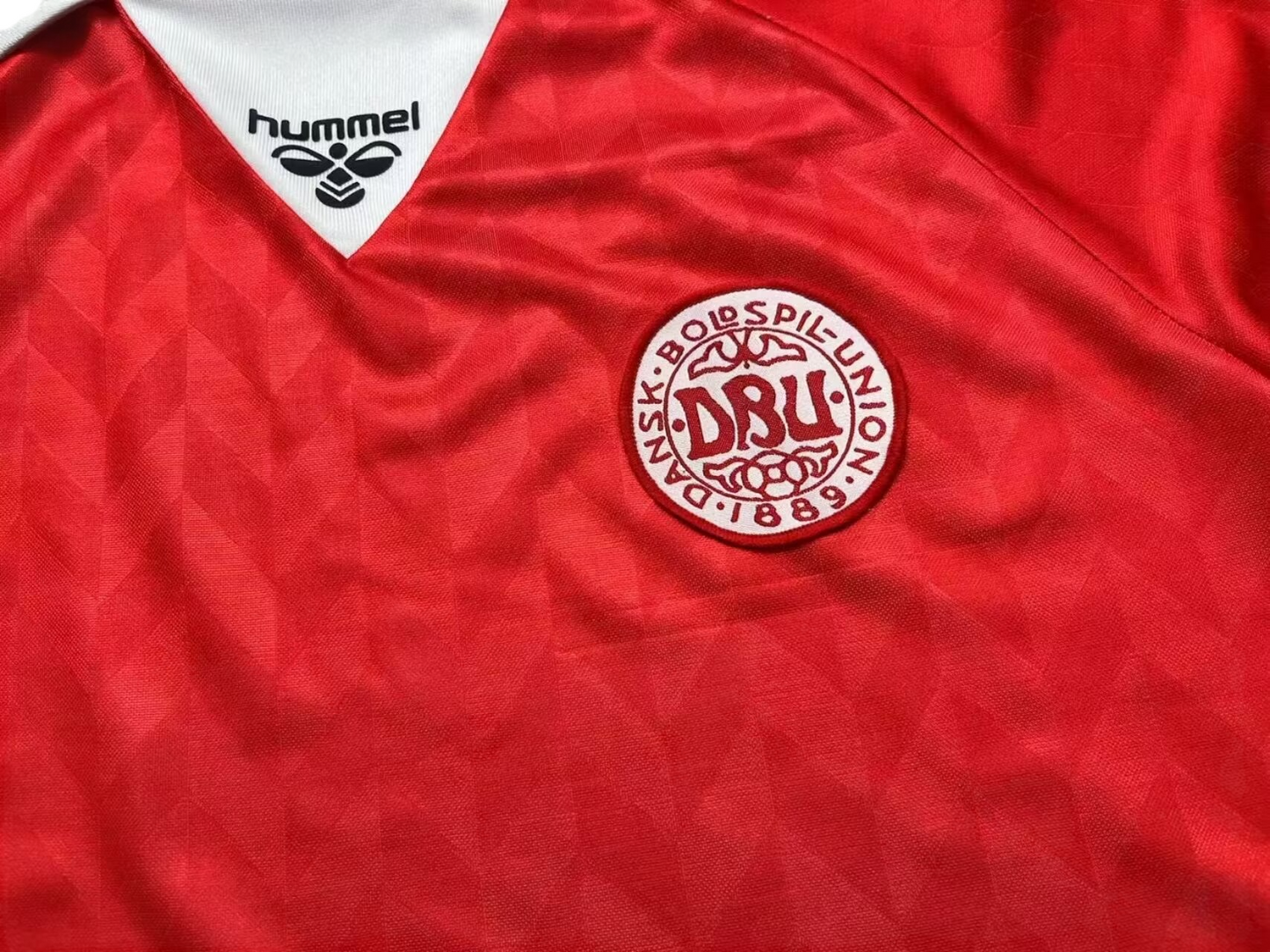 Denmark 1988 Home Retro Jersey