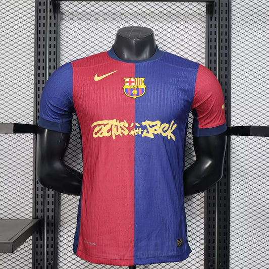 FC Barcelona 24-25 Home Jersey (Travis Scott)