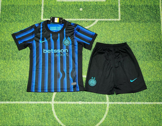 Inter Milan 25-26 Home Kid's Kit