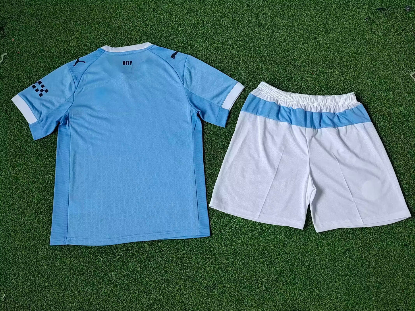 Manchester City 25-26 Home Kid's Kit