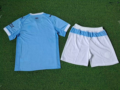 Manchester City 25-26 Home Kid's Kit