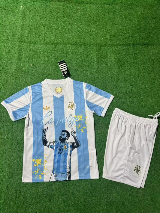 Argentina "La Pulga Messi" Special Kid's Kit