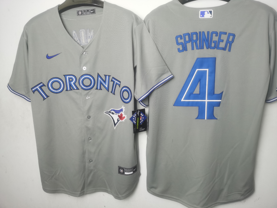 Toronto Blue Jays Gray Road Limited Jersey