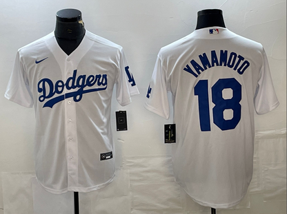 Los Angeles Dodgers Home White Player Jersey