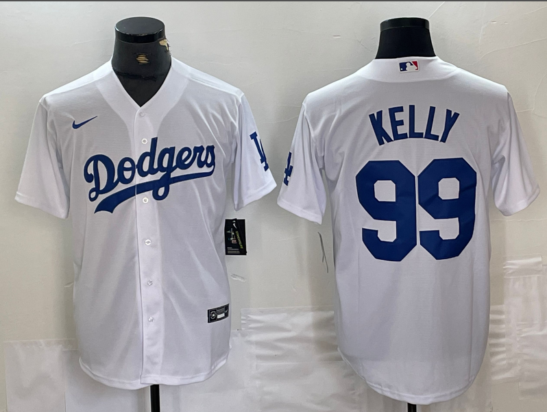 Los Angeles Dodgers Home White Player Jersey