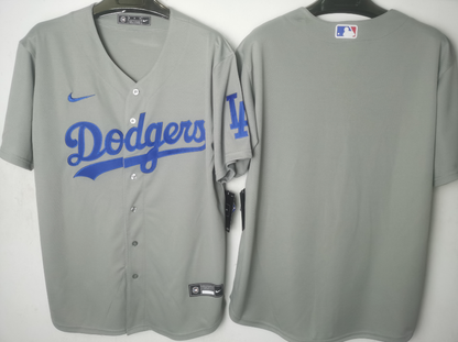 Los Angeles Dodgers Gray Road Player Jersey