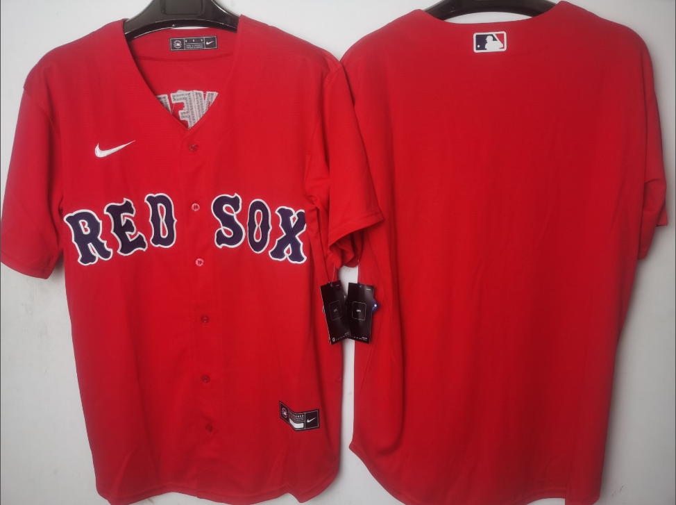 Boston Red Sox Red Alternate Player Jersey