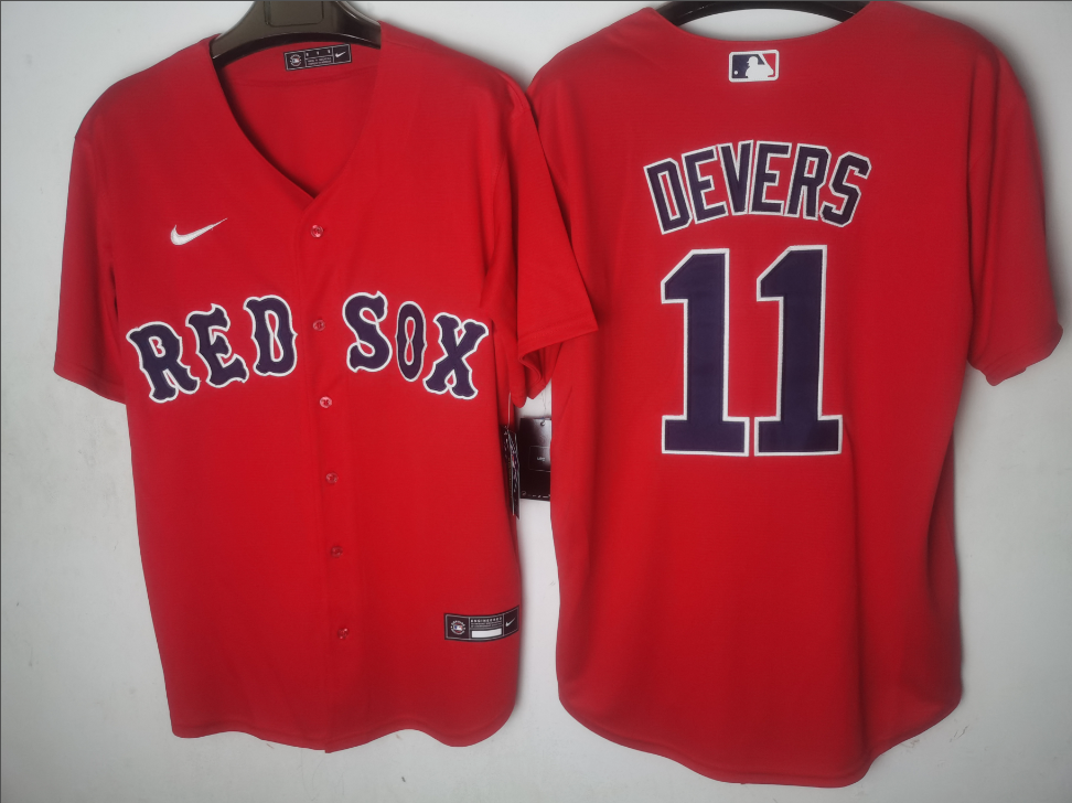 Boston Red Sox Red Alternate Player Jersey