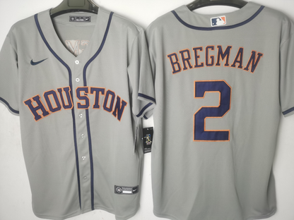 Houston Astros Gray Road Player Jersey