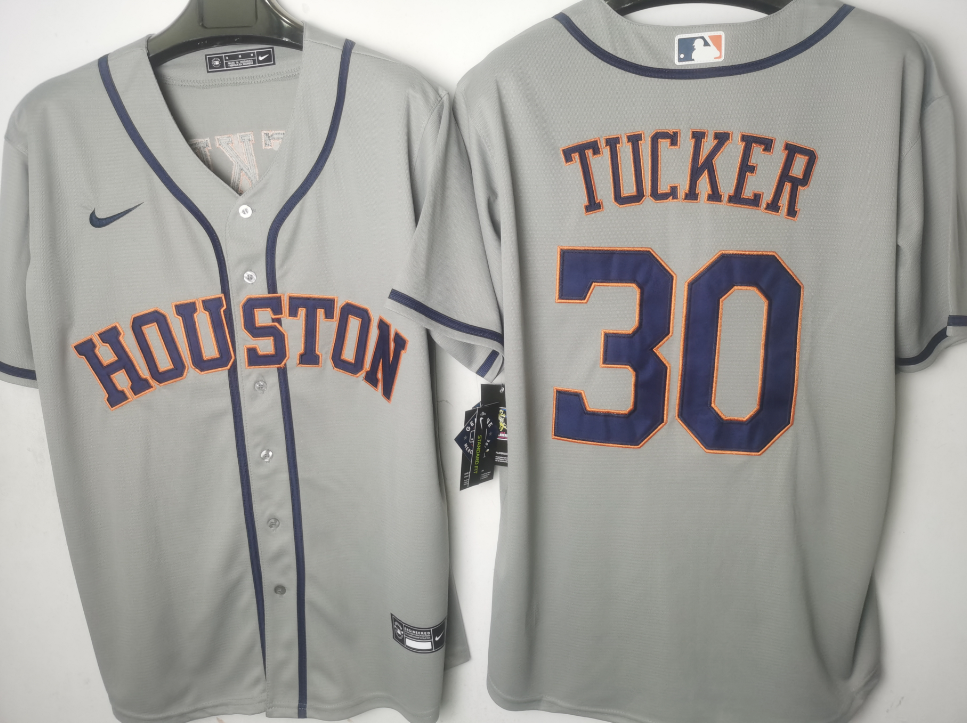 Houston Astros Gray Road Player Jersey