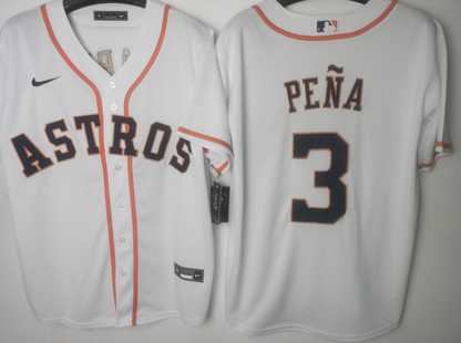 Houston Astros Home White Player Jersey