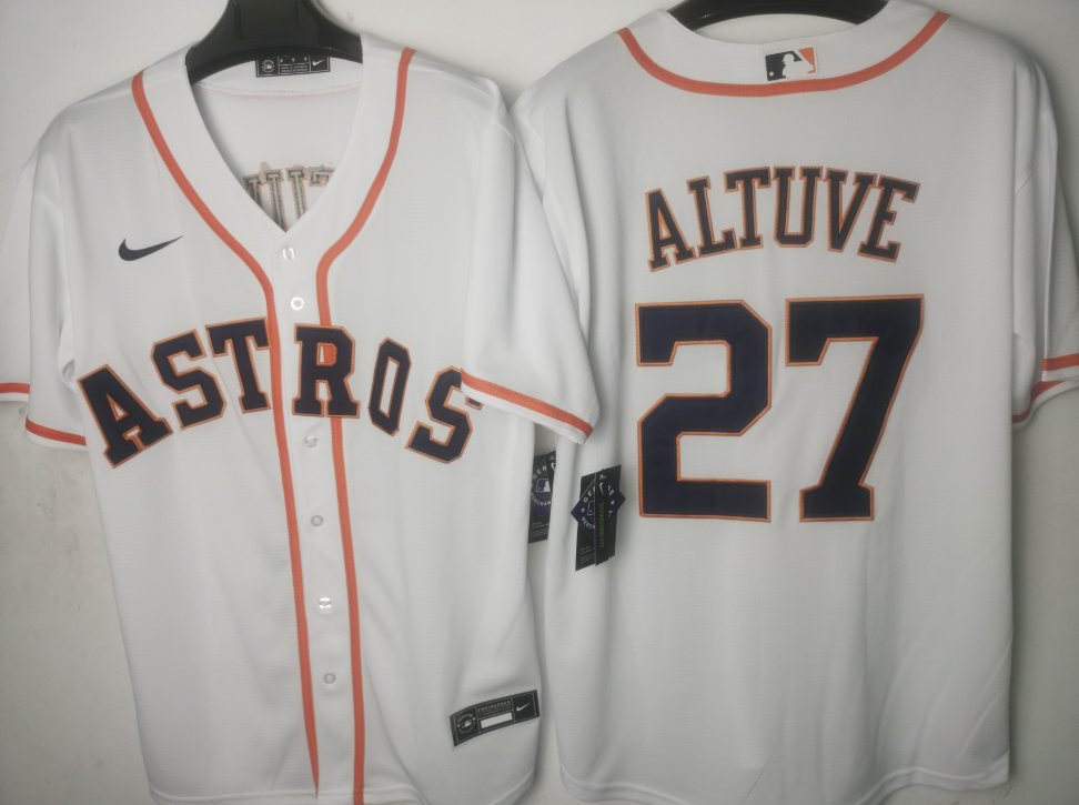 Houston Astros Home White Player Jersey