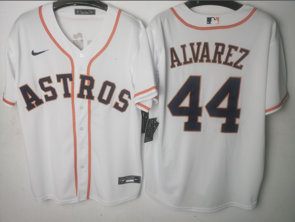Houston Astros Home White Player Jersey