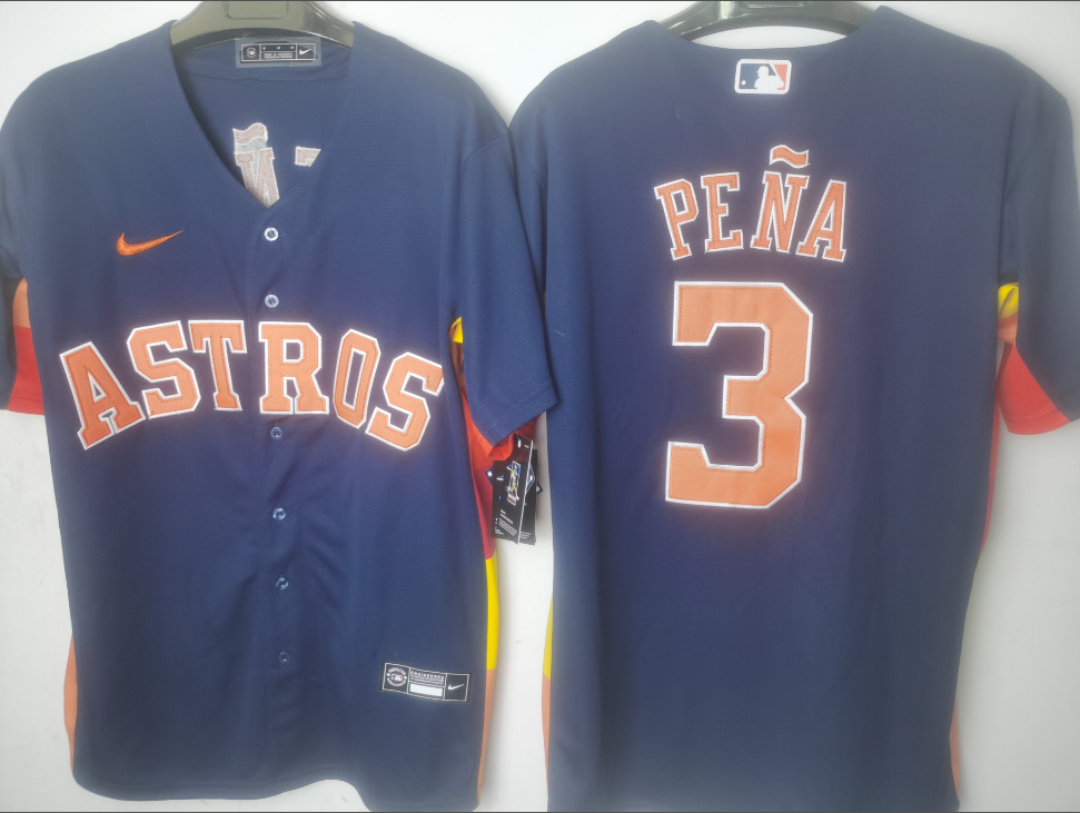 Houston Astros Navy Alternate Player Jersey