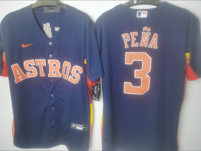 Houston Astros Navy Alternate Player Jersey