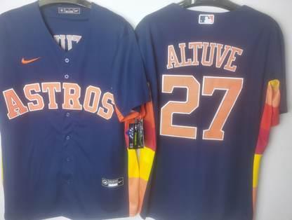 Houston Astros Navy Alternate Player Jersey
