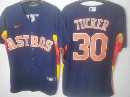 Houston Astros Navy Alternate Player Jersey