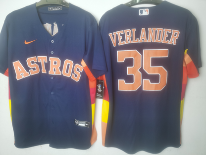 Houston Astros Navy Alternate Player Jersey