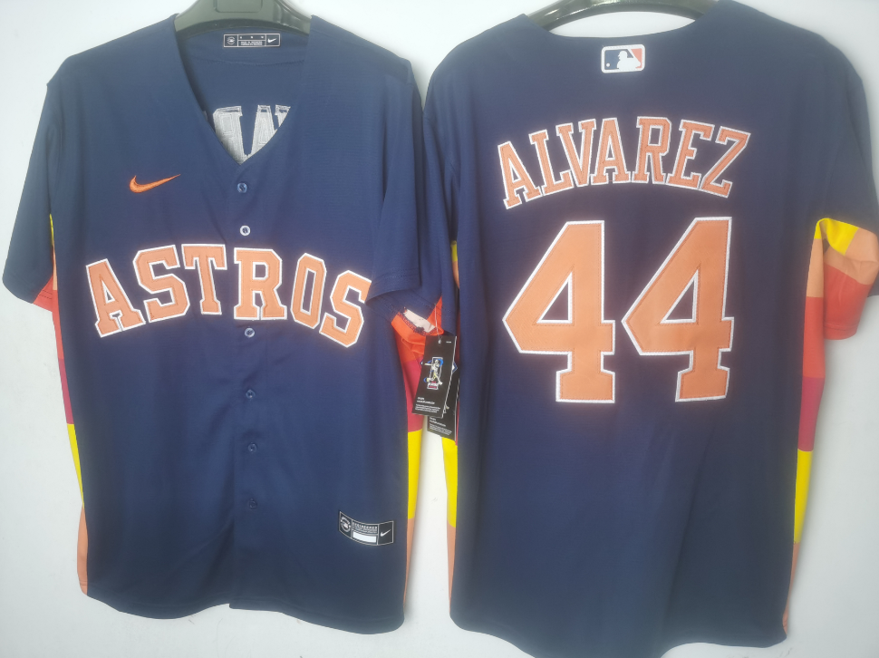 Houston Astros Navy Alternate Player Jersey
