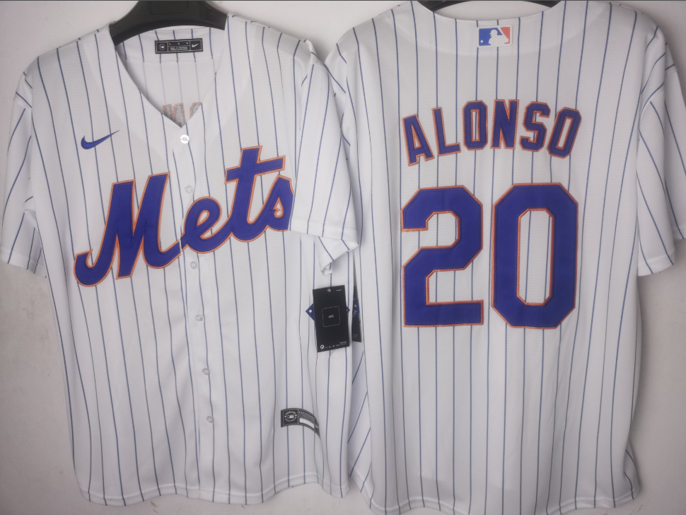 New York Mets White Home Player Jersey