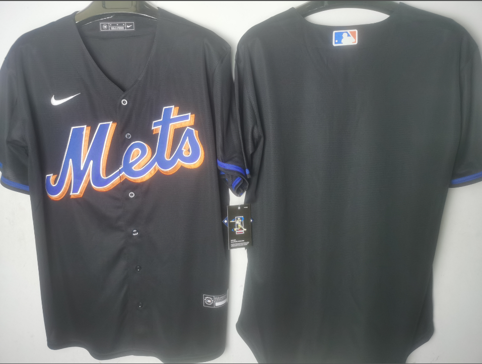 New York Mets Black Alternate Player Jersey