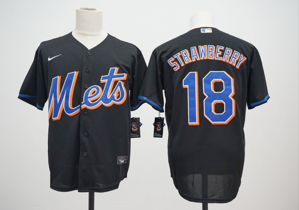 New York Mets Black Alternate Player Jersey