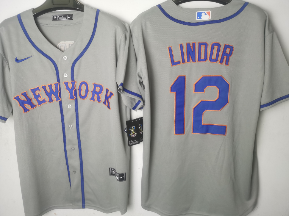 New York Mets Grey Road Player Jersey