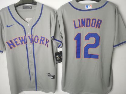 New York Mets Grey Road Player Jersey