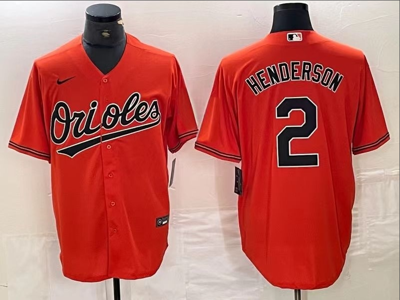 Baltimore Orioles Blood Orange Alternate Limited Player Jersey