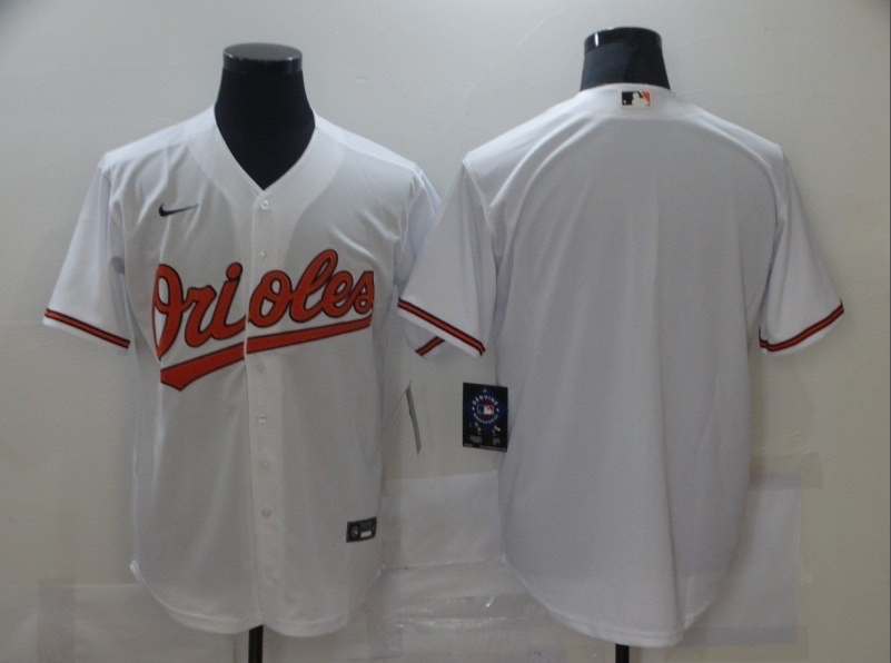 Baltimore Orioles White Home Player Jersey