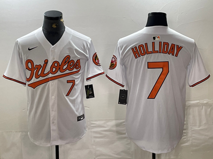 Baltimore Orioles White Home Player Jersey