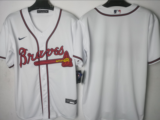 Atlanta Braves White Home Player Jersey