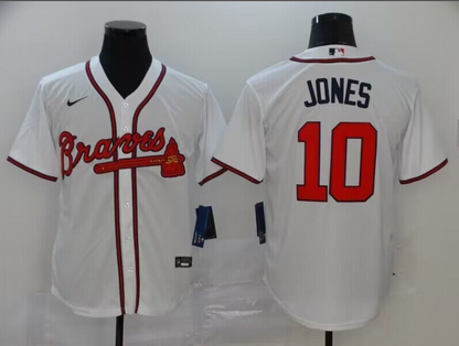Atlanta Braves White Home Player Jersey