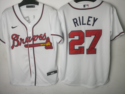 Atlanta Braves White Home Player Jersey